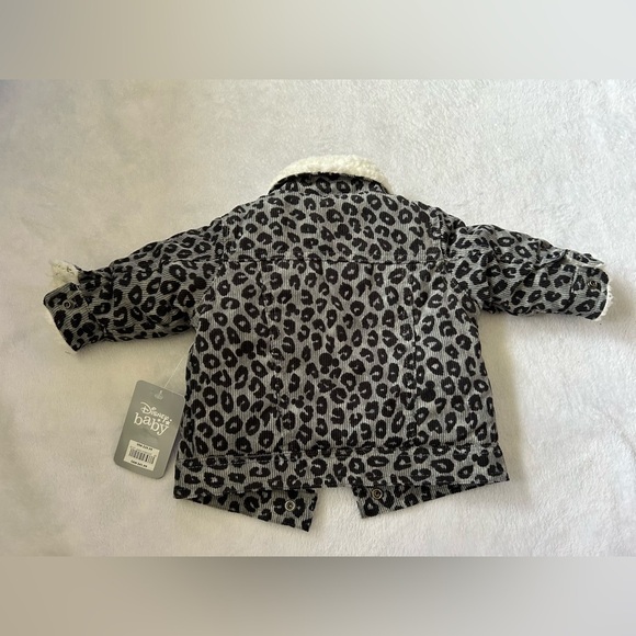 Minnie Mouse Leopard Print Jacket - Picture 2 of 2